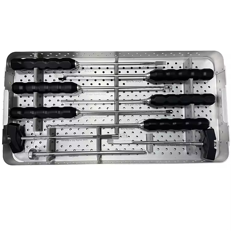 MIS Orthopedic Surgical Instruments Set for Spine Surgery Minimal Invasive Pedicle Screw Instruments for PLIF/TLIF