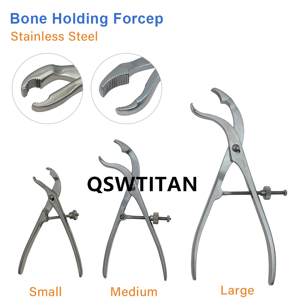Bone Holding Forcep for Upper/lower Extremity Training Tools Bone Forceps Veterinary Orthopedics Instruments