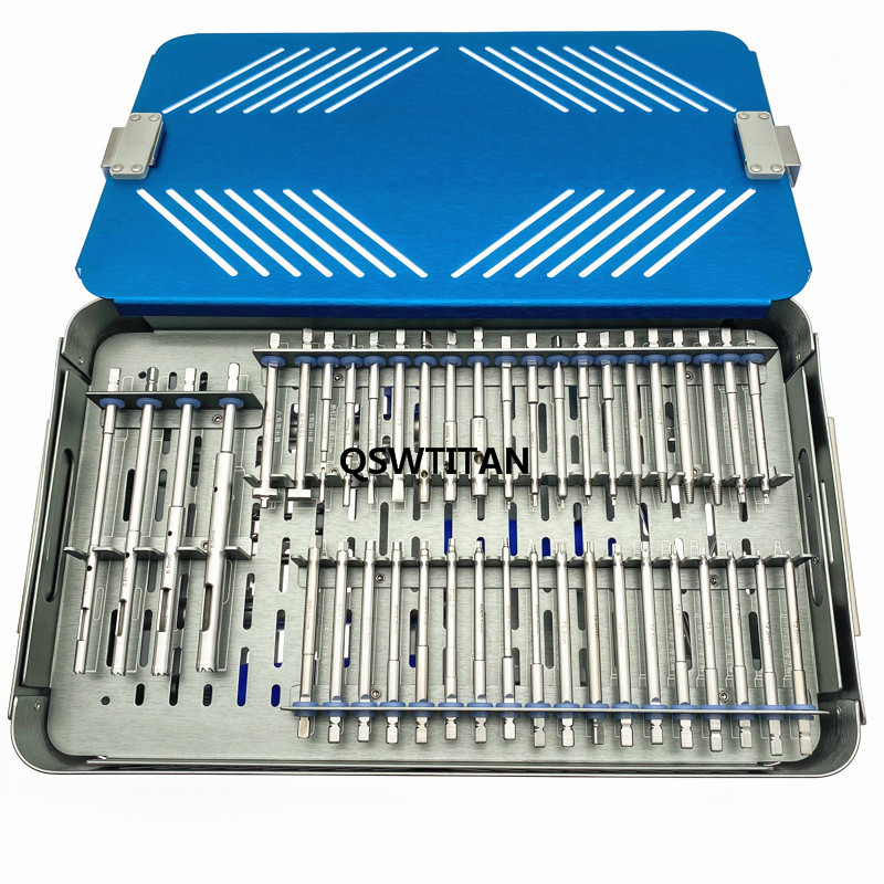 53pcs/set Orthopedics Screwdriver Surgical Screw Extractor Screw Broken Removal Instrument Orthopaedic Instruments