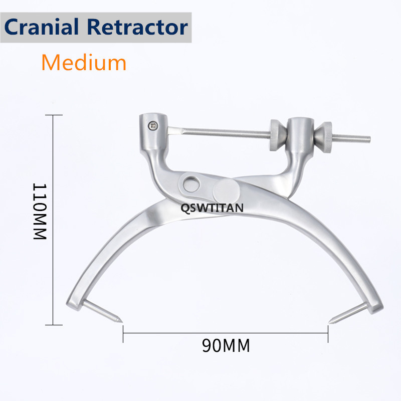 Skull Retractor Cerebral Opener Cranial Retractor Posterior Cranial Traction Arch Orthopedic Instrument