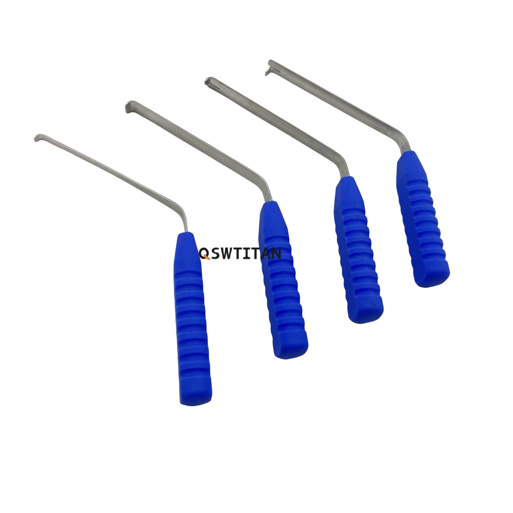 QSWTITAN Orthopedic Spinal Surgical Instruments 10.5mm Guide Retractor UBE Guide Pulling Hooks Instrument Pet