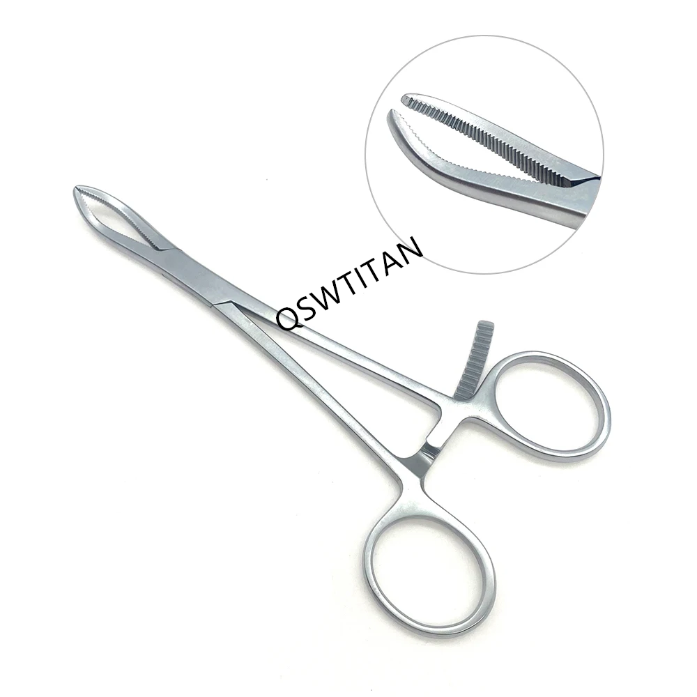 Bone Reduction Forceps Serrated Jaws Veterinary Orthopedic Instruments