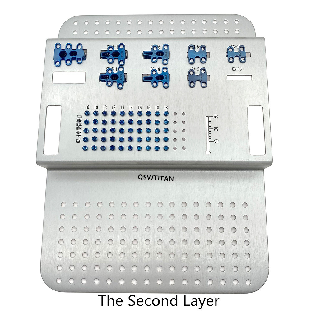 Orthopedic Veterinary Surgical TTA Implants Cage Cruciate Rupture Recovery Instrument Set