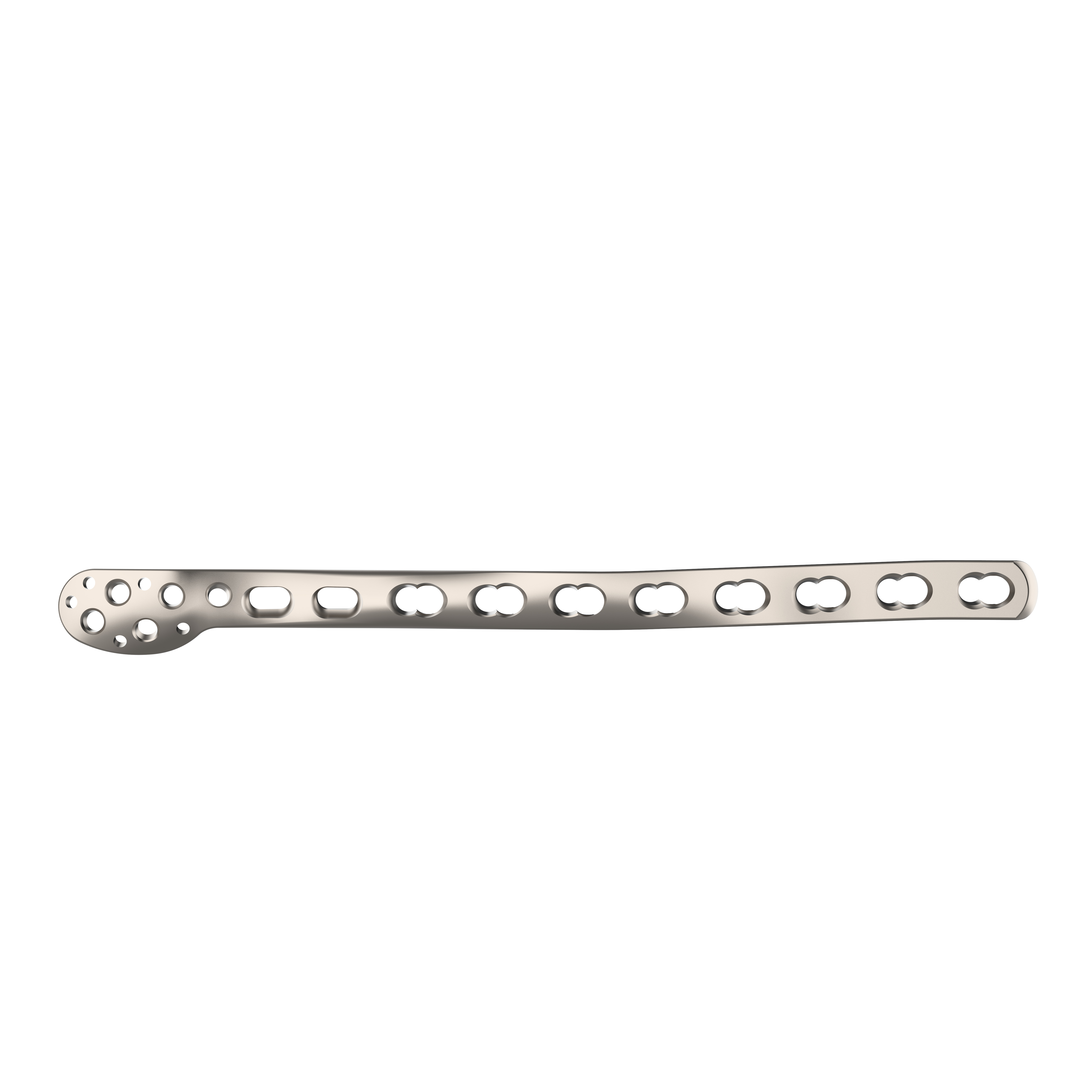 CANWELL Distal Lateral Fibular Locking Plate Orthopedic Implant Small Fragment Titanium Trauma Plate 2.7 3.5 Fibular Plate CE