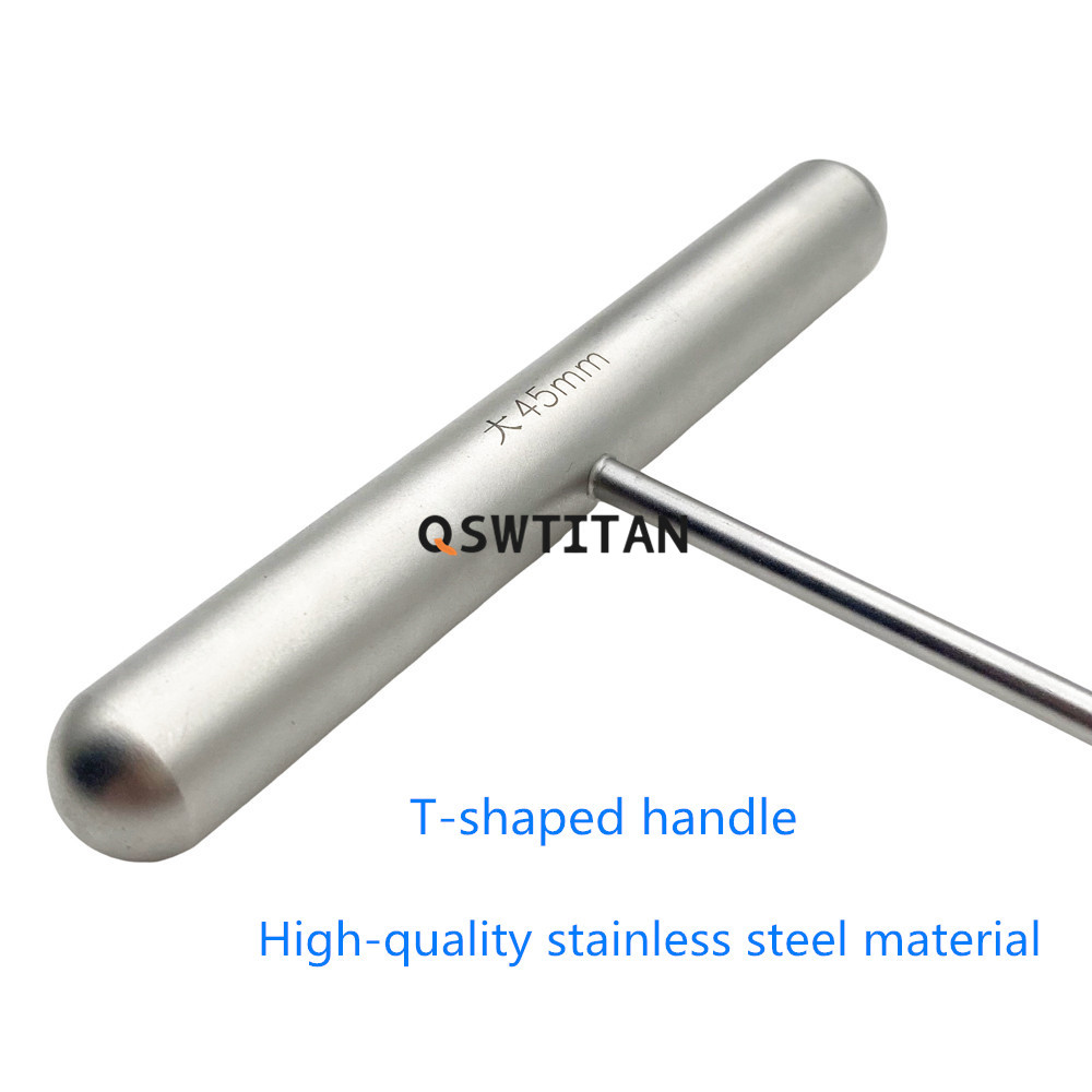 Stainless Steel T Type Hook Retractor Distractor Bone Lifting T Hook Orthopedic Surgery Instrument Veterinary Autoclaveable