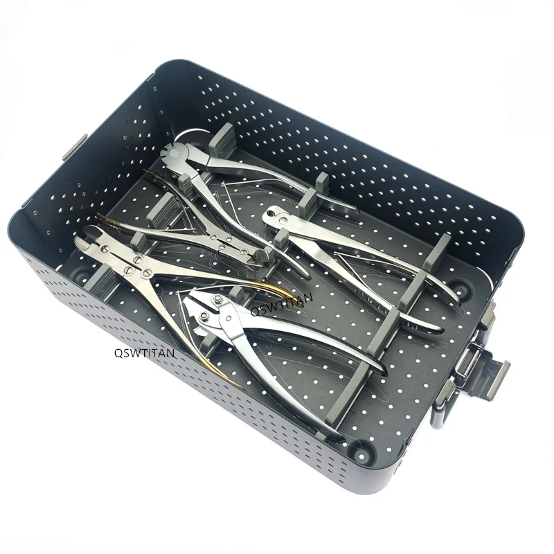Orthopedic Kirschner Wire Cutter Pin Cutter Kit Orthopedic Veterinary Instruments Set