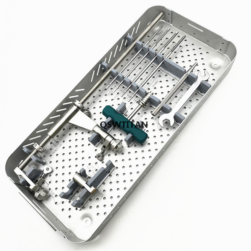 Orthopedics Fragment Instrument Set Lower Limb Fracture Reduction Instruments Fracture Femur Distractor