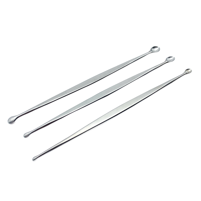 Double Head Bone Curette Oval and Round Tip Bone Curette Stainless Steel Orthopedics Surgical Instruments