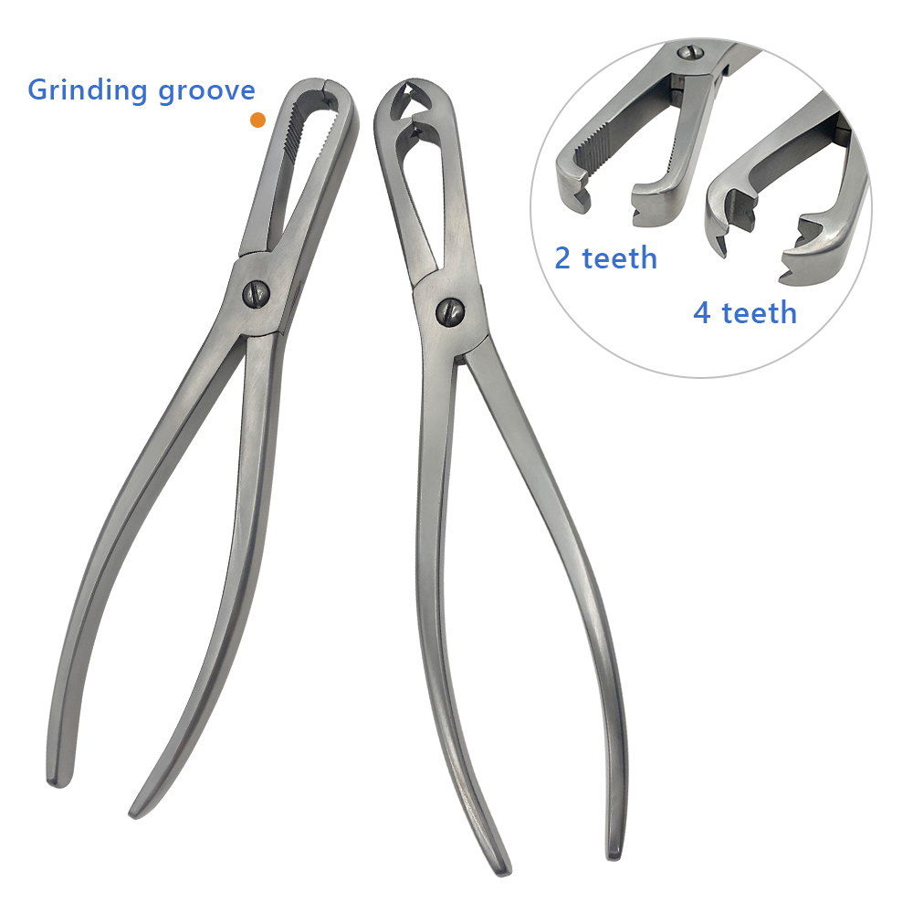 Bone Holding Forceps Four Tooth Orthopedic Surgical Instrument Trauma Instrument Bone Reduction Forceps Autoclaveable