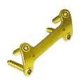 Geasure Basic Orthopedics Implant Locking Ankle Plate Instrument Set for Foot and Ankle Titanium Alloy