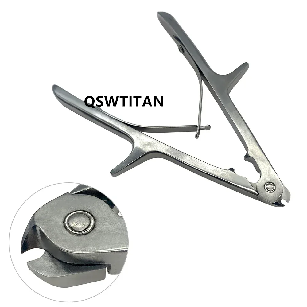 Orthopedic Titanium Mesh Scissors Bone Surgical Instruments Cage Shears