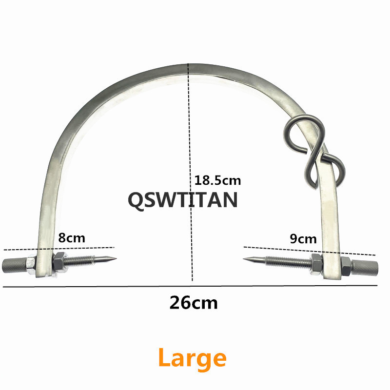Gardner Wells Skull Traction Tongs U-shaped Skull Tong with Pins Diameter  Orthopedic Instrument Veterinary Surgical Instruments