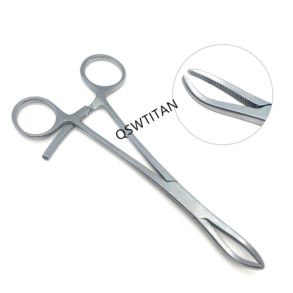 Bone Reduction Forceps Serrated Jaws Veterinary Orthopedic Instruments