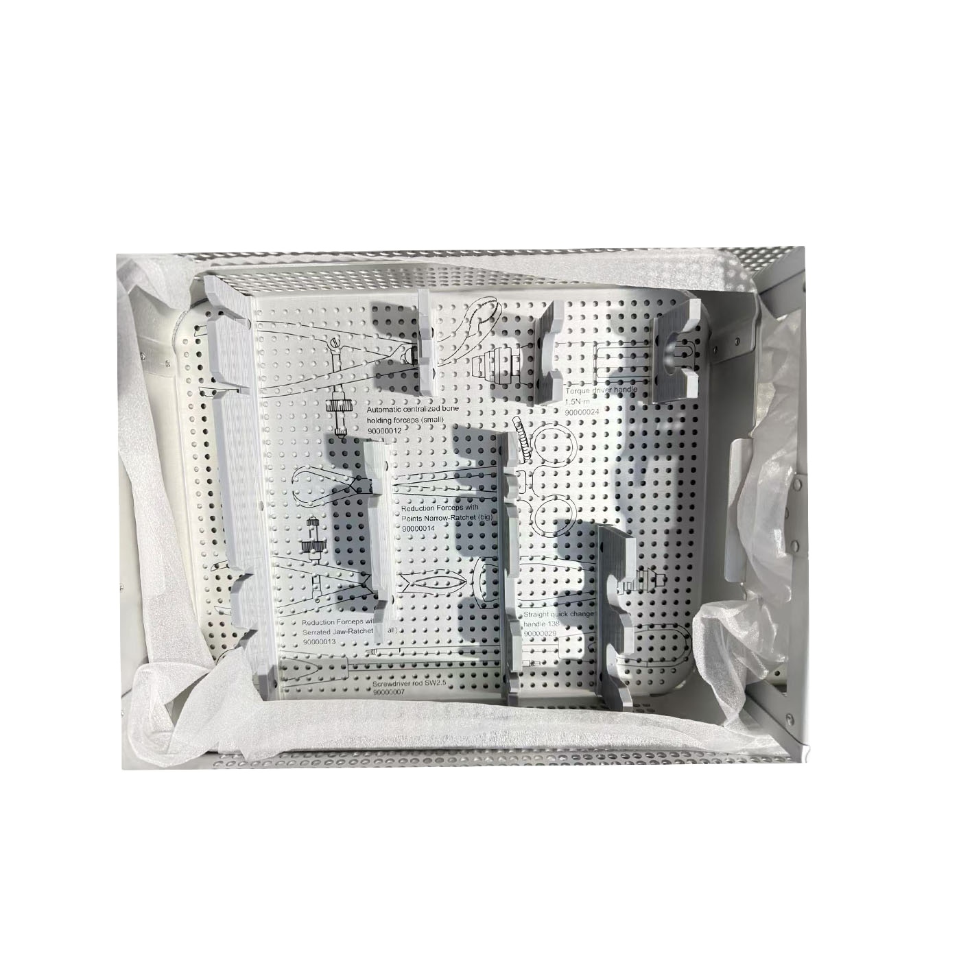 Orthopedic Instrument Kit Upper Trauma Locking  Plate Orthopedic Surgical Instrument Box