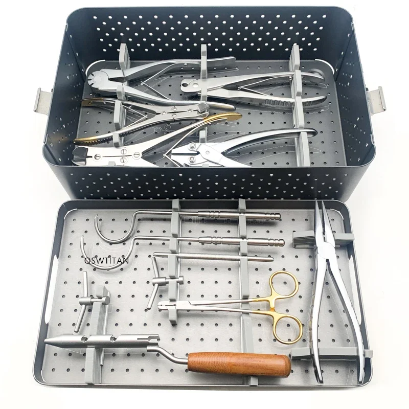 Orthopedic Kirschner Wire Cutter Pin Cutter Kit Orthopedic Veterinary Instruments Set