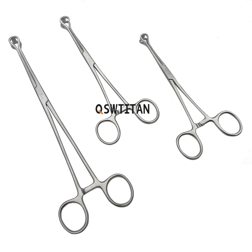 16cm-24cm Medical Appendectomy Forceps Intestinal Forceps Tissue Forceps Pet Orthopedics Instruments