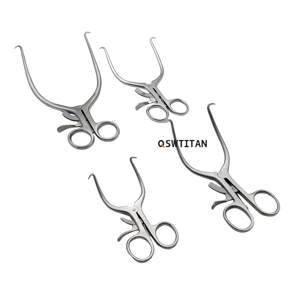 Orthopedic Stainless Steel Weitlaner Retractor Self-Retaining Retractor Pointed Tip Veterinary Surgical Instruments
