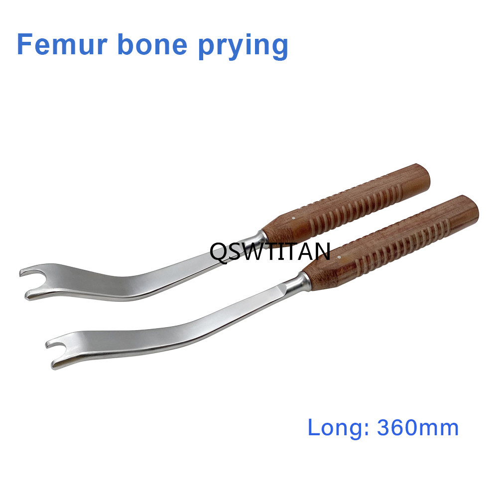 Orthopedic Equipment Medical Bone Pry Acetabular Trochanter Pry Femoral Trochanter Retractor Veterinary Instrument