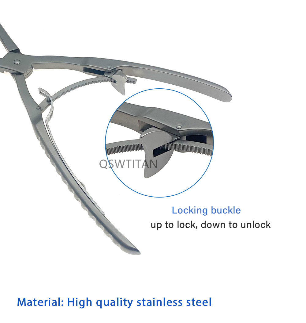 Orthopedic Self-locking Fixed Forceps Pliers Bone Holding Forceps Orthopedic Surgery Instrument Stainless