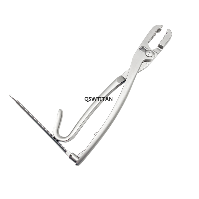 1pcs Bone Holding Forceps Large Farabeuf Forceps Stainless Steel Bone Forceps Orthopedic Instruments