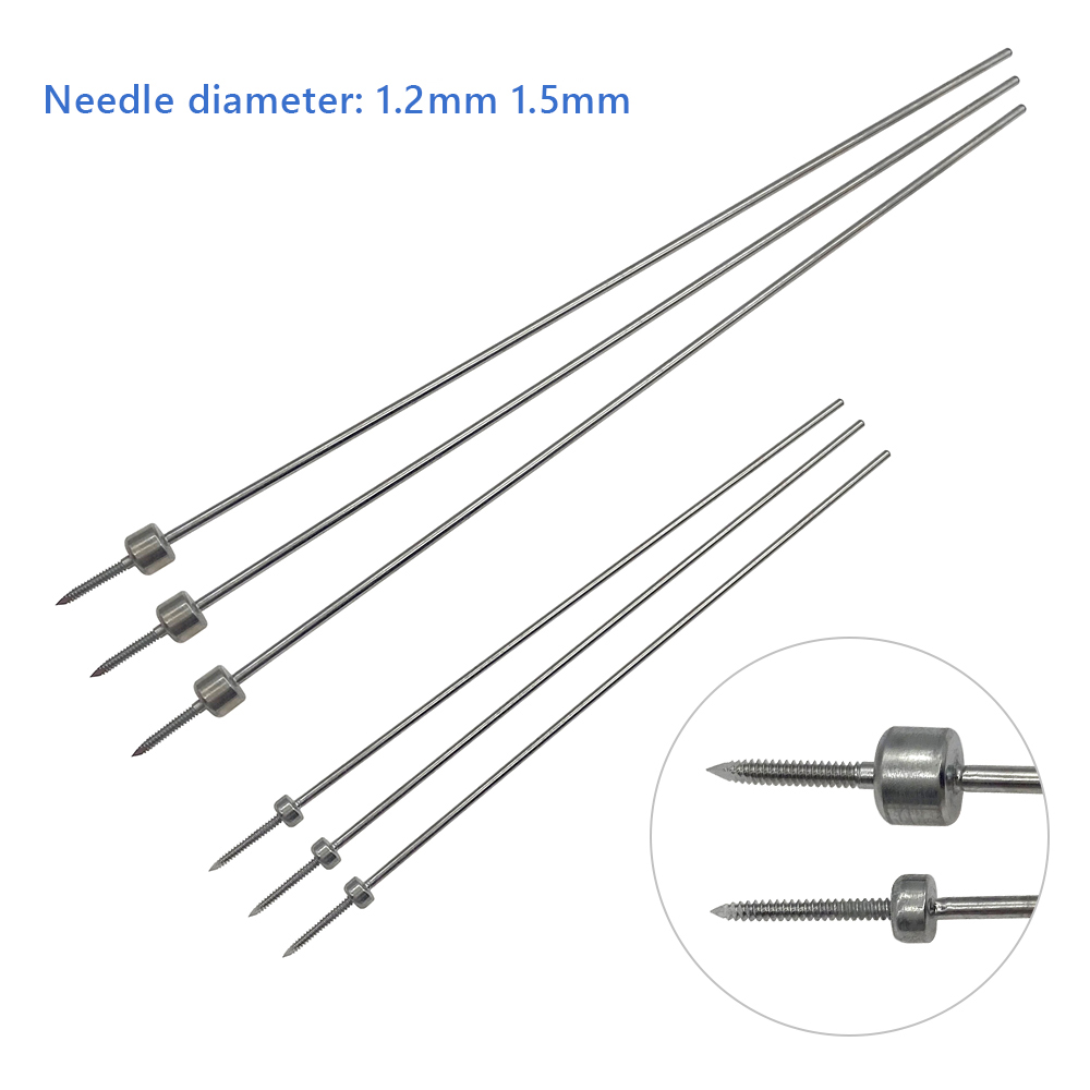 Temporary Reduction-Plate Holding Threaded Pins Fixation Bone Plate Ball Head Fixation Needle Veterinary Orthopedic Instrument
