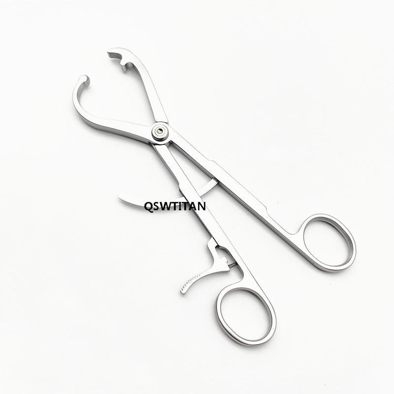 Bone Holding Forceps Serrated Jaw Soft Ratchet Bone Holding Forceps Orthopedic Instrument