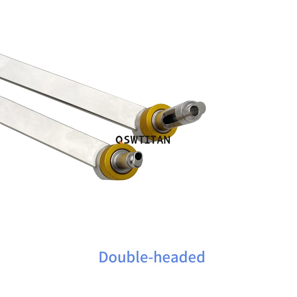 Bone Drill Bits Guider Sleeve Double Tip Drill Guide Stainless Steel Veterinary Orthopedic Instrument