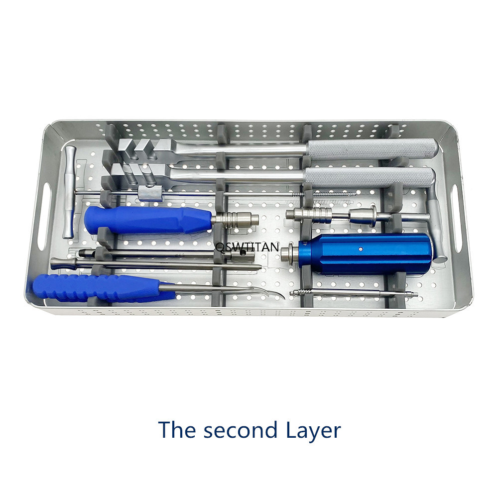 Orthopedic A0 Lower Limb Locking Plate Instrument Kit Orthopedic Surgical Instrument