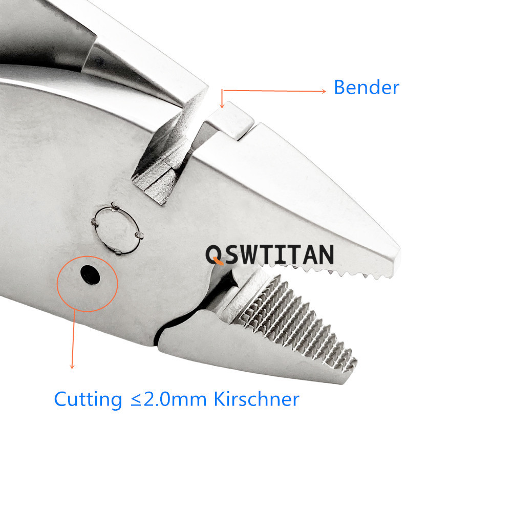Multifunctional Bender Combination Bending Pliers Kirschner Wire Cutting Forceps Bending Forceps Orthopedic Instruments