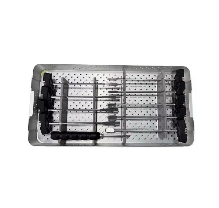Stainless Steel PLIF PEEK Lumbar Cage Titanium Lumbar Cage Instrument Set