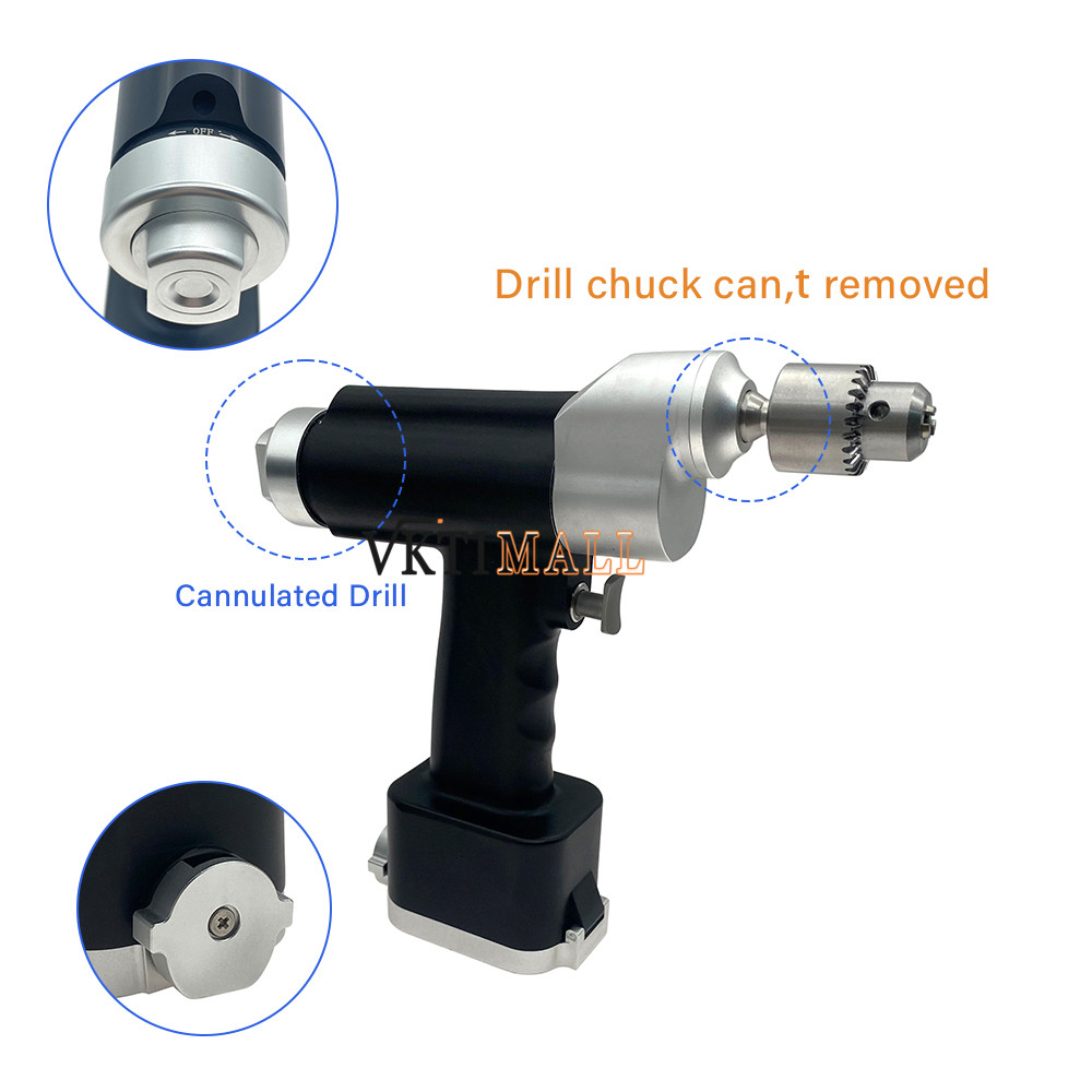 Orthopedic Cannulated Drill Medical Electric bone Drill Autoclavable hollow drill Orthopedic Veterinary pet Surgical Instruments