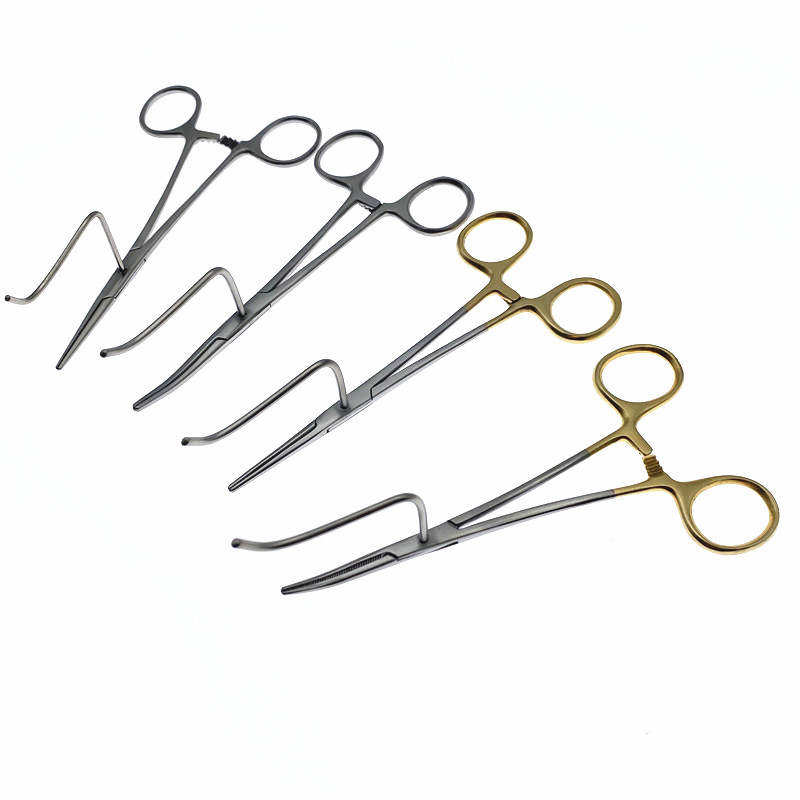 Cat Dog Animal Pet Sterilization Pliers Ligation Fixed Forceps Ovary Ligation Sterilization Pliers Veterinary Sterilization Tool