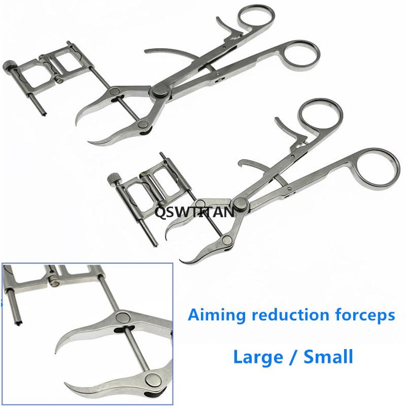 Reduction Forceps Aim Tip Multi-functional Clamp Pointed Aiming Reduction Pliers Veterinary Orthopedic Instrument