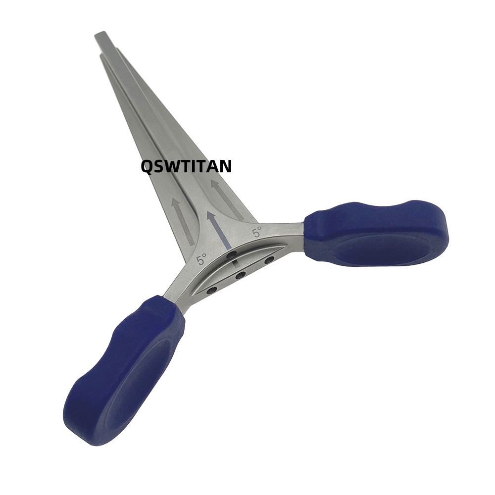 Orthopedic Adjustable Positioner Medical Knee Femoro Tibial Positioner Stainless Steel Positioning Guide