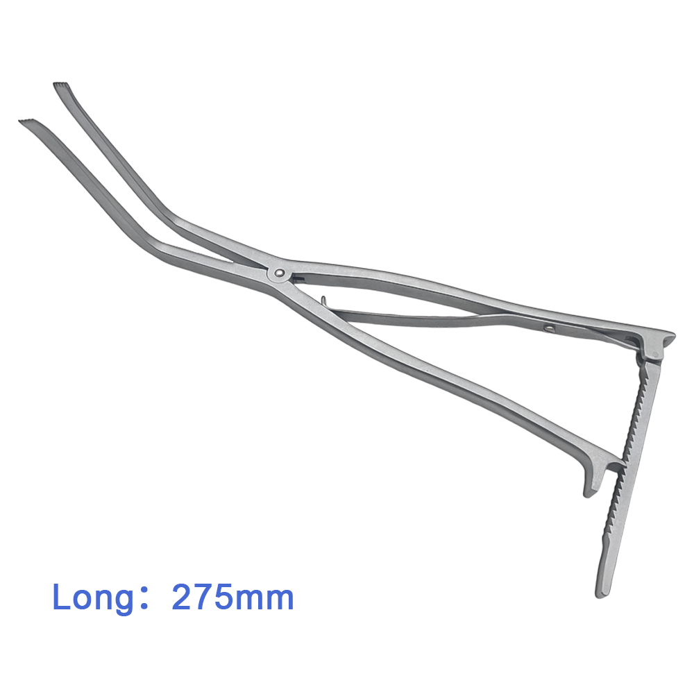 QSWTITAN Lumbar Vertebral Retractor Stainless Steel Lamina Spreder Forceps Bone Distractor Pet Orthopedic Instruments