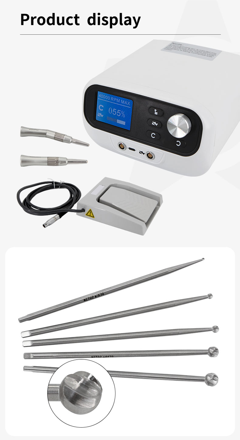 Spinal Neurosurgery High Speed Drill Set Image 2