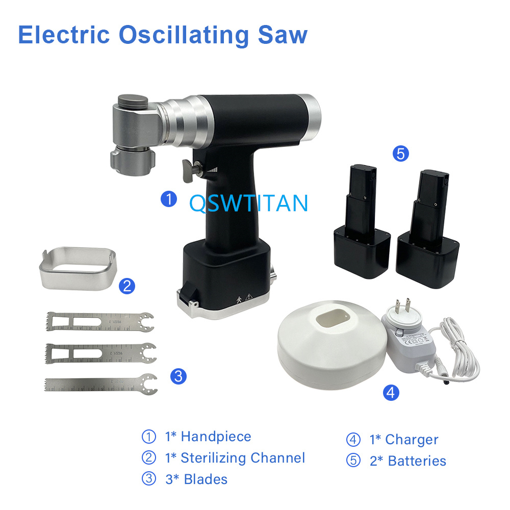 Oscillating Saw  Electric Bone Saw Cutting Bone Drill Saw for Trauma Surgery Orthopedic Surgical Instrument