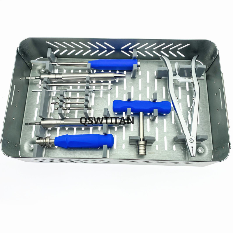 53pcs/set Orthopedics Screwdriver Surgical Screw Extractor Screw Broken Removal Instrument Orthopaedic Instruments