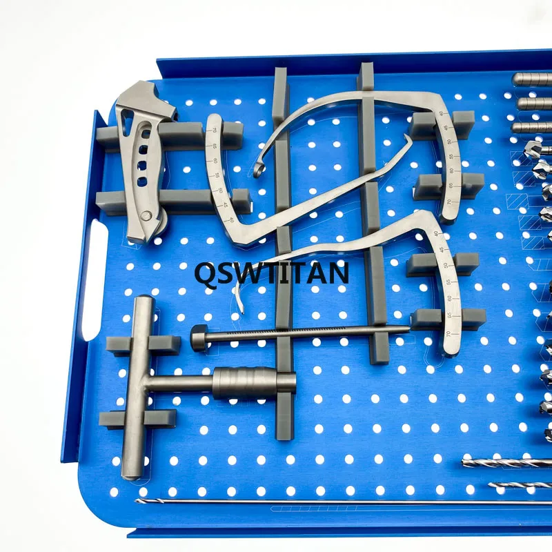 Surgical Instrument Set ACL/pcl Reconstruction Arthroscopy Instruments for Knee C-Type Drill Guide Sight Instruments Kit