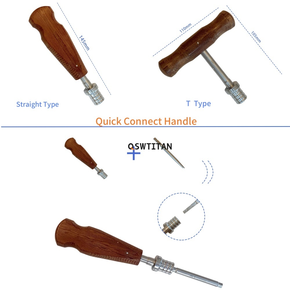 80pcs/set Orthopedic Broken Screw Removal Set Nail Removal Internal Fixation Orthopedics Surgery Instruments