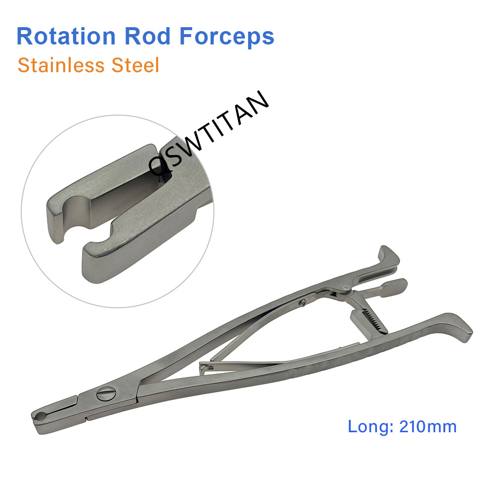 Orthopedic Spine Lumbar Pedicle Rod Nail Lifter Rod Holding Clamp Bone Holding Forceps Orthopedic Surgery Instruments