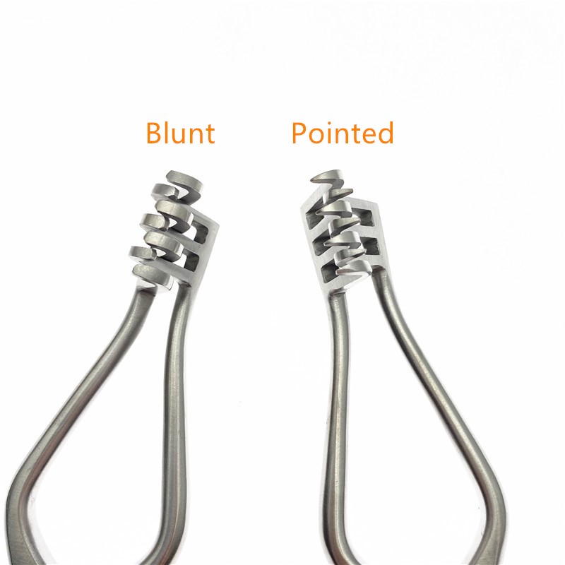 Stainless Steel Weitlaner Retractor Self-Retaining Retractor Round Tip/Blunt Tip Retractor Veterinary Surgical Instruments