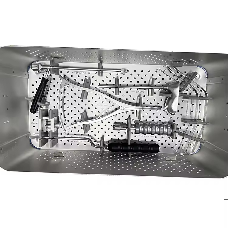 MIS Orthopedic Surgical Instruments Set for Spine Surgery Minimal Invasive Pedicle Screw Instruments for PLIF/TLIF