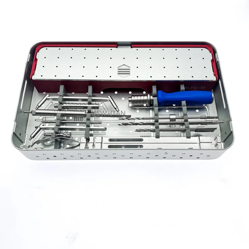Animal Pet Surgical Titanium Locking System Kit for Small Animals Veterinary Orthopedic Instruments Set