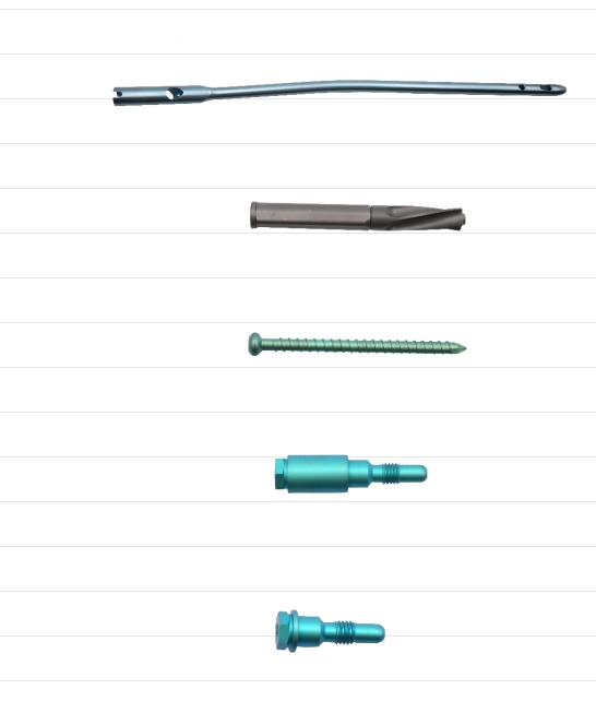 Medical Bone Surgery PFNA Intramedullary Nail Instrument Kit Orthopedic Surgical Proximal Femoral Nail Instruments Set