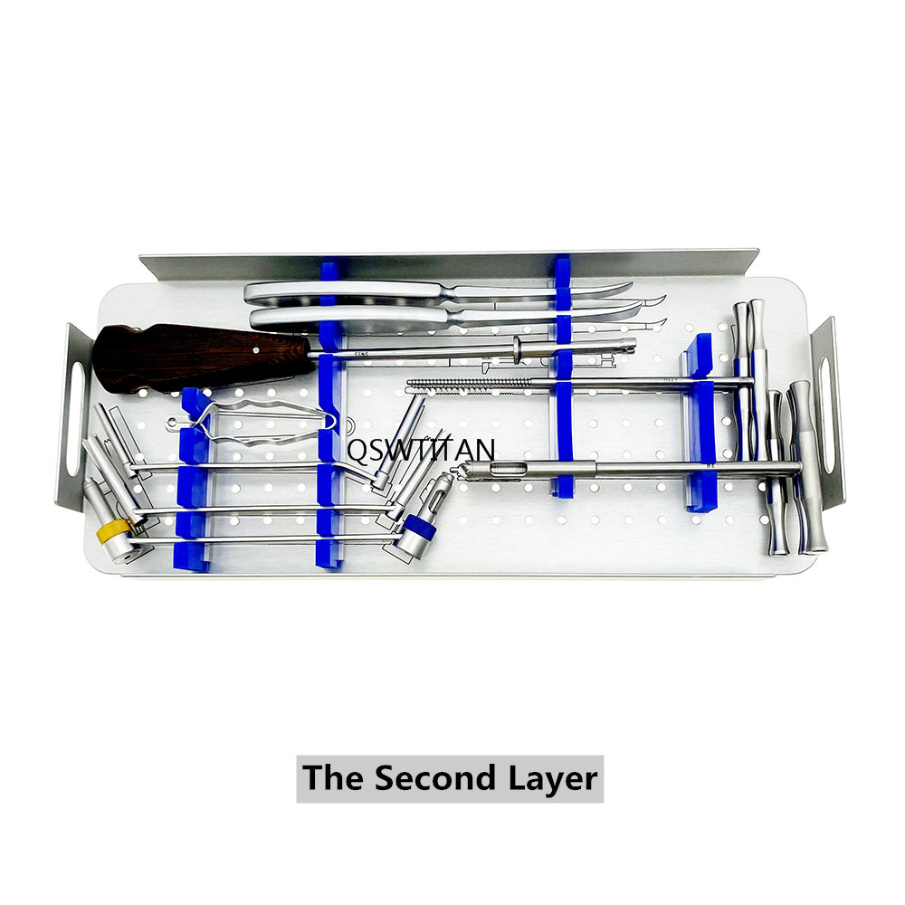 Orthopedic Large Lower Limbs Instrument Kit Bone Fragment Instrument for Trauma Surgery Orthopedic Instrument
