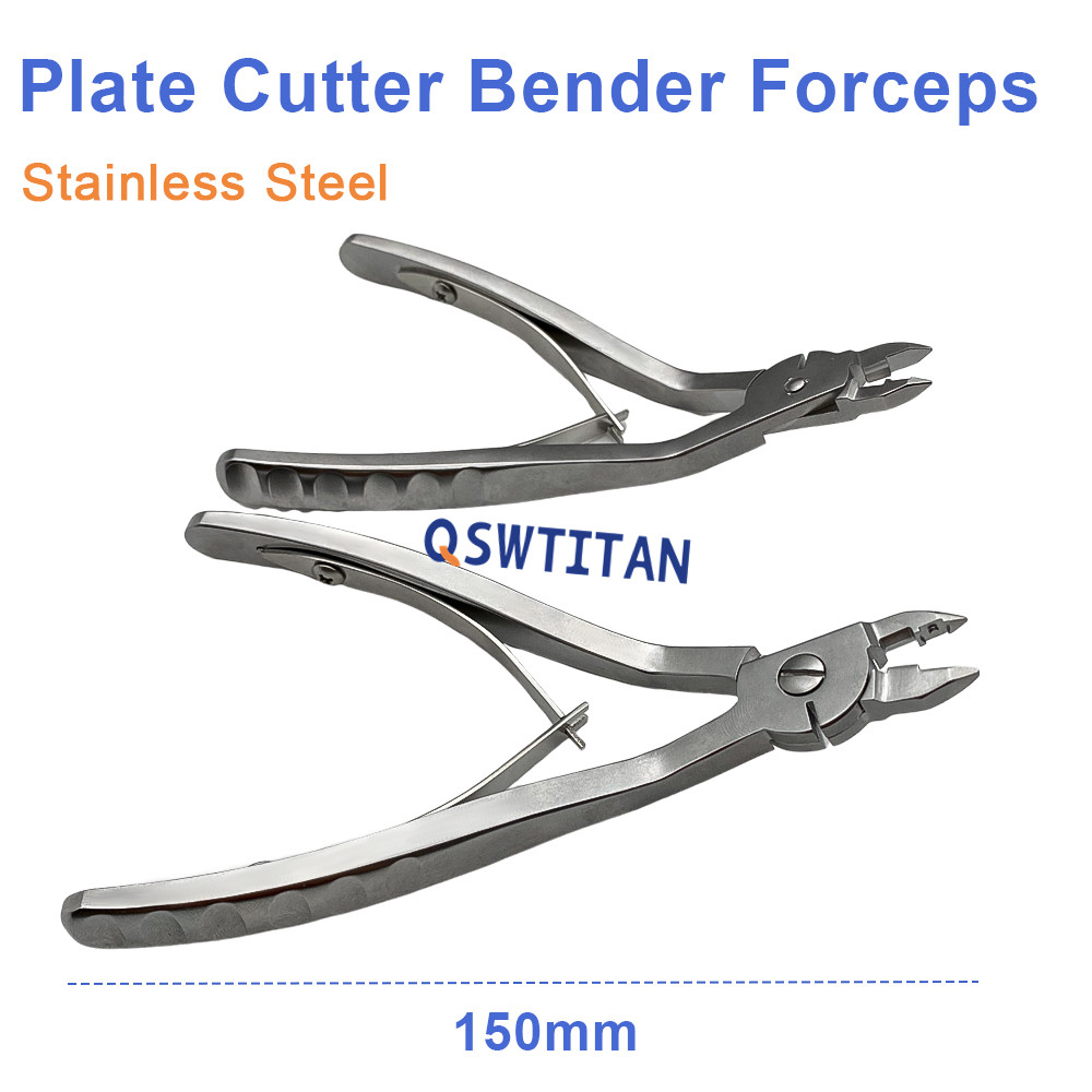 Orthopedics Plate Bender and Cutter Forceps 1.5mm /2.0mm Plate Cutter Veterinary Pet Surgical Instruments Autoclaveable