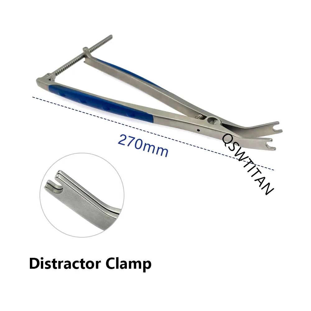 Distractor Clamp Surgical Spinal Instrument 270mm Orthopedics Instruments Stainless Steel
