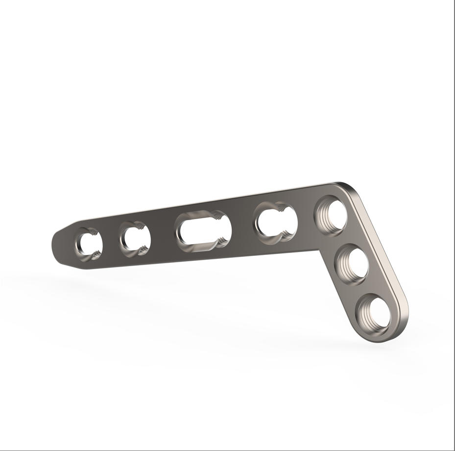 CANWELL Distal Radius Dorsal Titanium Locking Plate 3 Holes Oblique Volar Wrist Orthopedic Trauma Implant Bone Fracture Class