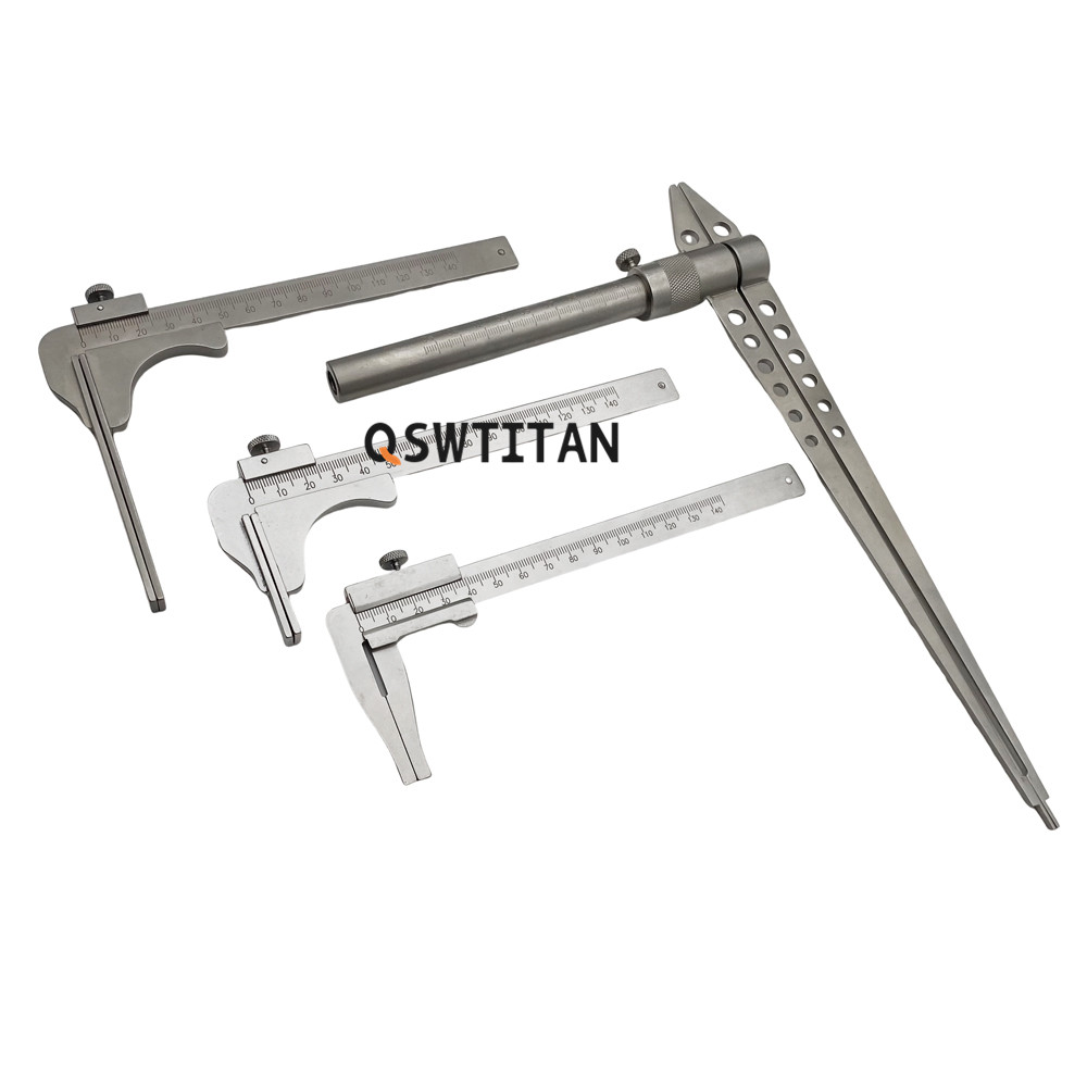 0-140mm Lumbar Vernier Caliper Joint Caliper High Precision Measuring Tool Pet Orthopedics Instruments